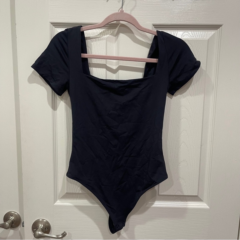 Aritzia Original Contour Squareneck Bodysuit